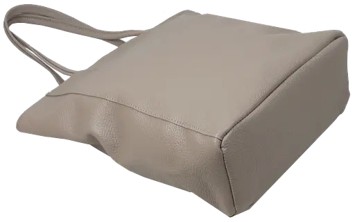 Женская сумка Borsacomoda из натуральной кожи бежевая 845.018 sum0028714 - фото 5