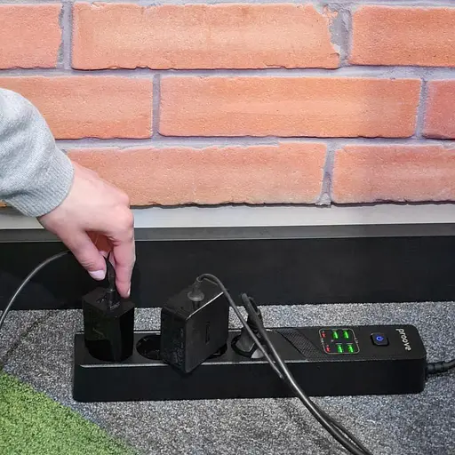 Мережевий фільтр Proove Power Strip P-04 (4 розетки + 4 USB + 2 Type-C) 2М black (PSP442420001) - фото 6