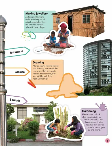 Children Just Like Me Sticker Book - фото 3