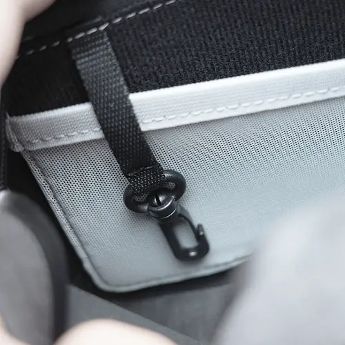 Сумка через плече Nitecore NPP02 1.4л водонепроникна (Сірий) - фото 3