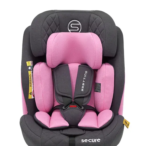 Автокрісло Sesttino Secure Pro 0-36 кг Pink - фото 3