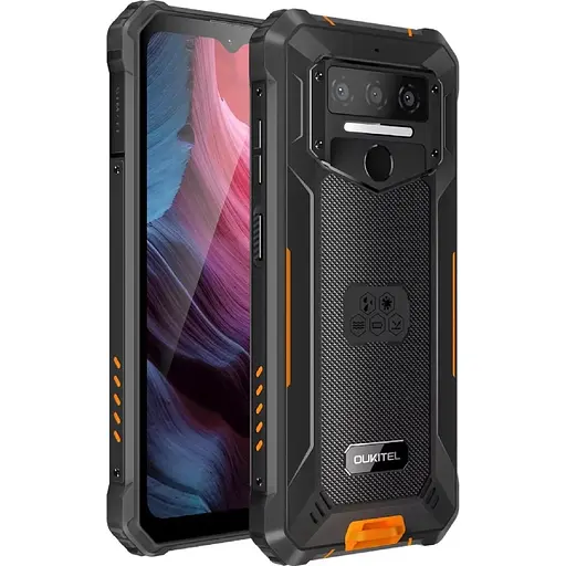Смартфон Oukitel WP23 Plus 6.52`HD+ /8GB/256GB / T606 /10600mAh /13+5Мп/ IP69K /NFC Orange - фото 6