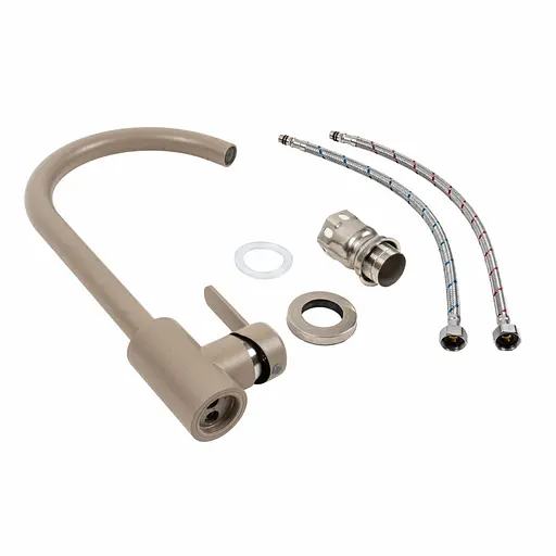 Смеситель для кухни Platinum 7990 NEST Титан Терра - фото 2