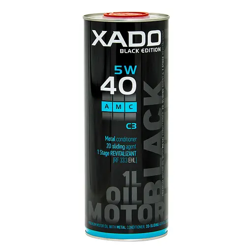 Моторное масло Xado Atomic Oil AMC Black Edition 5W-40 1л(XA 25174) - фото 1