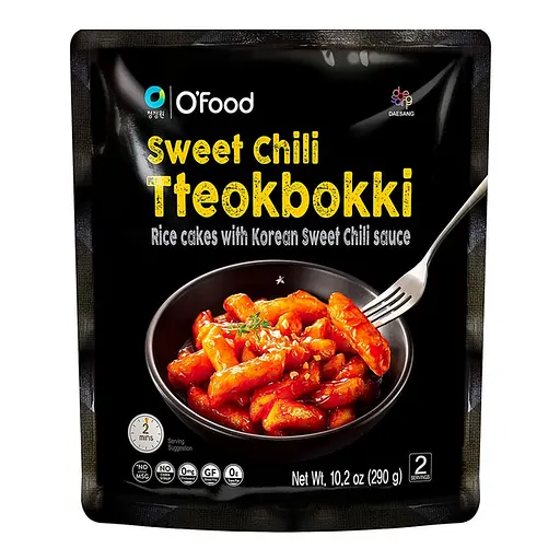 Токпоккі O’Food Tteokbokki Sweet Chili Солодкий Чилі 290 г