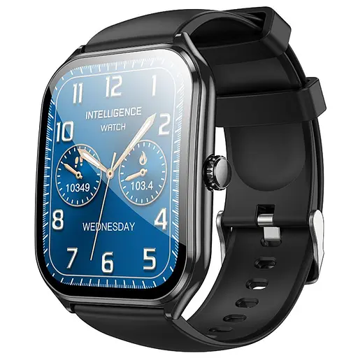 Смарт-часы Hoco Y28 AMOLED 49mm 200 mAh IP67 Smart sports watch (call version) черный - фото 1