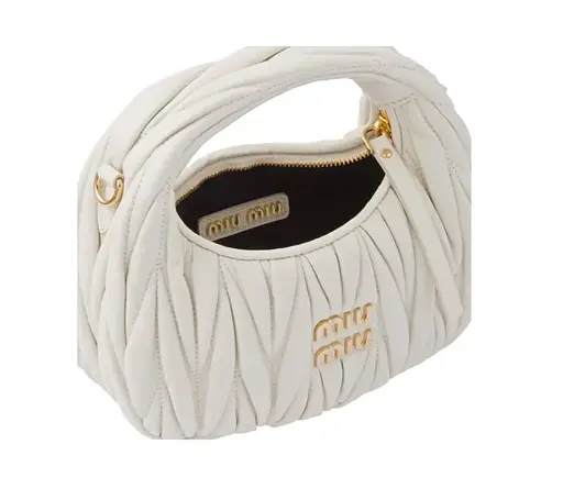 Женская кожаная сумка Wander (Белая) - фото 4