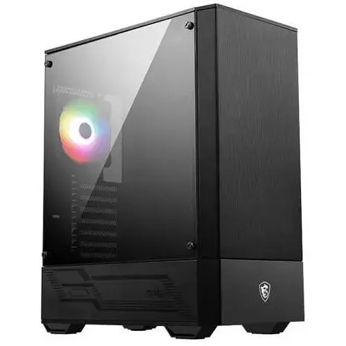 Корпус MSI MAG Forge 110R черный, без БП - фото 1