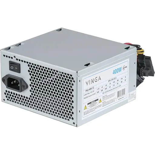 Блок живлення Vinga 400W (PSU-400-12) Б/в - фото 1
