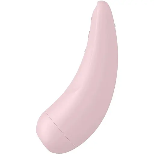 Вакуумный клиторальный стимулятор Satisfyer Curvy 2+ Рожевий - фото 6