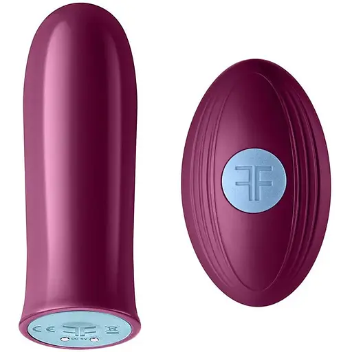 Вібромасажер Dreamtoys Femme Funn Bullet 8.1 см бордовий