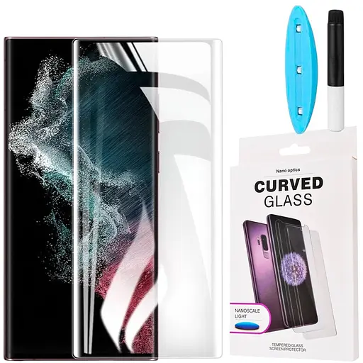 Захисне скло DK для Honor 100 UV Curved 015456 clear
