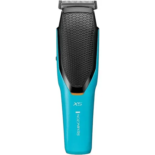 Машинка для стрижки Remington Power X Series X5, сеть+аккум., роторный мотор, насадок-4, сталь, черно-бирюзовый