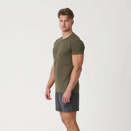Термоактивна футболка Helikon-Tex Functional T-shirt Quickly Dry Olive Green L - фото 6