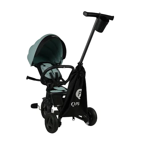 Велосипед трехколесный детский Nova+ Rubber складной Gentle Mint (S700-17Nova+RubberGM) - фото 2