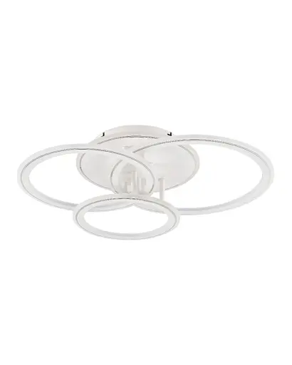 Люстра Zuma Line 5905316665521 Lunar LED 1x55W 3000K-6000K 5300Lm IP20 біла - фото 1