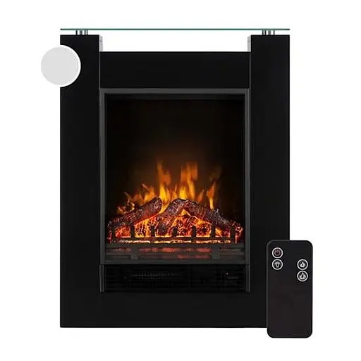 Електрокамін KLARSTEIN Studio 5 1800 Вт до 35 м² Чорний (10031573) - фото 3