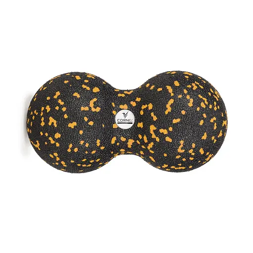 Массажный мяч двойной Cornix EPP DuoBall 8 x 16 см XR-0125 - фото 1