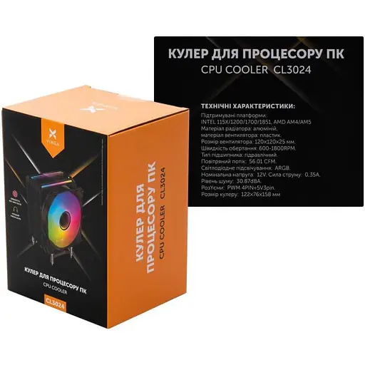 Кулер для процессора Vinga CL3024 (CL3024) - фото 10