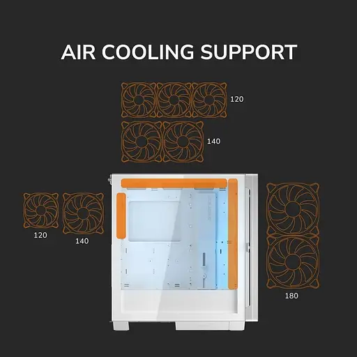 Cougar Airface FLO RGB Black (AIRFACE FLO RGB) - фото 8