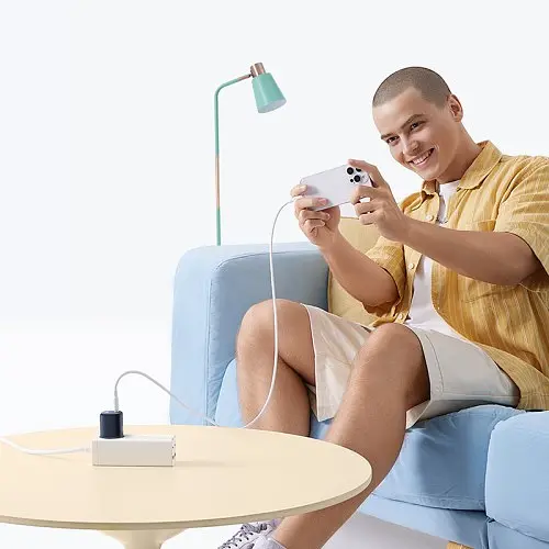 Мережевий зарядний пристрій Baseus PicoGo GaN Fast Charger 1C 45W чорний P10176800123-00 - фото 3