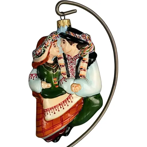 Ялинкова прикраса Різдвяні історії Непереможні українці скло (4820001165593)