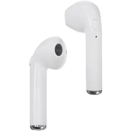 Бездротові блютуз навушники TWS i7 Mini з боксом для зарядки White (au043) - фото 6