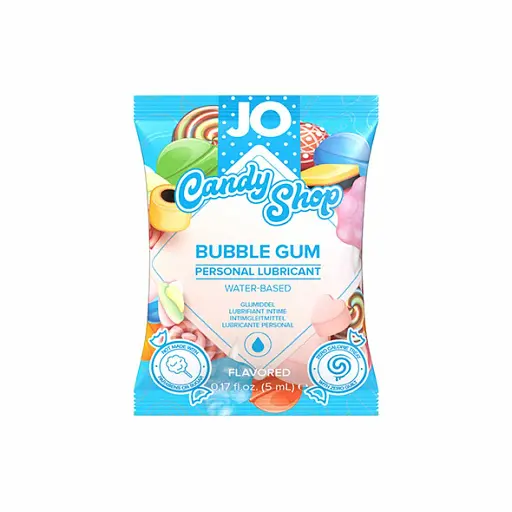 Лубрикант на водной основе System JO Candy Shop Bubblegum 5 мл - фото 2