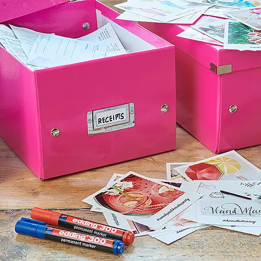 Маркер перманентный Edding Permanent конусообразный 1.5-3 мм черный (e-300/01) - фото 3