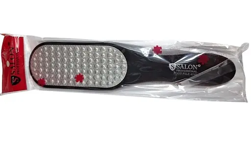 Тертка для п'ят Salon Professional Footfile 4240 лазерна професійна двостороння пемза для педикюру - фото 3