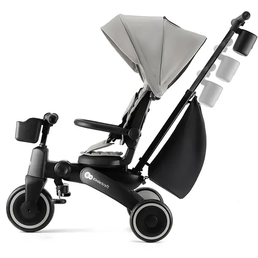 Велосипед трехколесный Kinderkraft Jazz 2 Grey (KRJAZZ02GRY0000) - фото 5