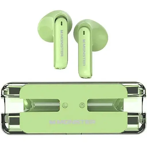 Наушники TWS Monster Airmars XKT08 Green - фото 1