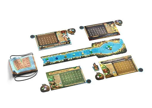 Настільна гра Asmodee Річкова Долина. Фабрика мозаїки (River Valley. Glassworks) (укр.) (ALLRIVV0101UA) - фото 3