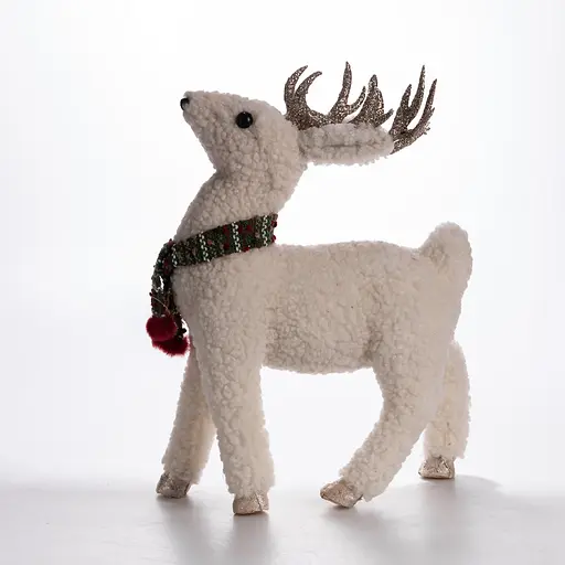 Новорічна фігура Олень іграшка під ялинку 31×12×38 см Yiwu CR-4-2 - фото 2