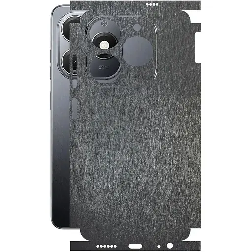 Захисна плівка StatusSKIN для Tecno Spark 20 Корпус Вініл Метал чорний - фото 1