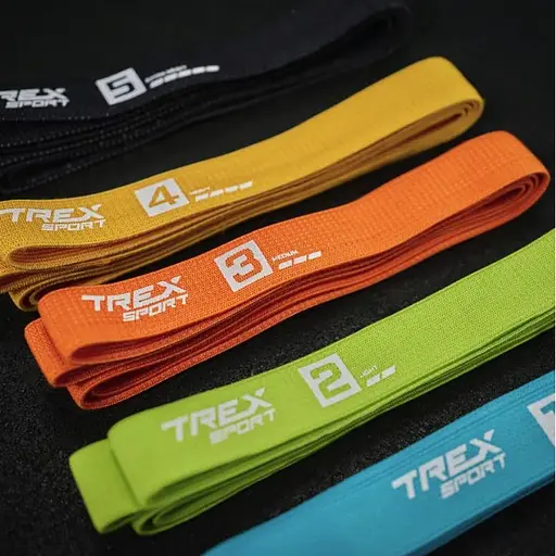 Набор резинок для фитнеса Trex Sport TX-005PBB 5в1 set B - фото 4