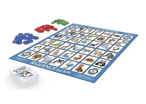 Настільна гра Goliath Сіквенс Юніор (Sequence Junior) + QR-код на укр. правила (ВР_СЮ) - фото 2