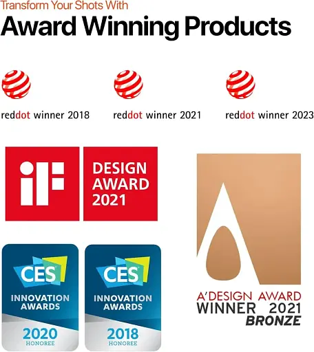 ShiftCam SnapGrip держатель камеры для мобильного телефона с беспроводной кнопкой спуска затвора магнитное - фото 7