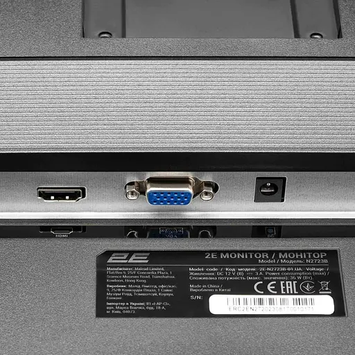 Монітор 27" 2E N2723B FHD IPS 75Hz (2E-N2723B-01.UA) - фото 7