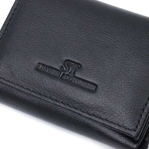 Жіночий шкіряний гаманець ST Leather 9.5х7.5х2 см acs0029450 - фото 5