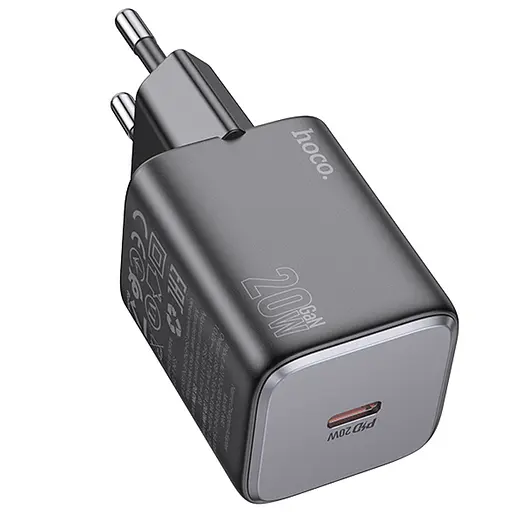 МЗП Hoco N40 Mighty PD20W (1USB-C) Black - фото 2