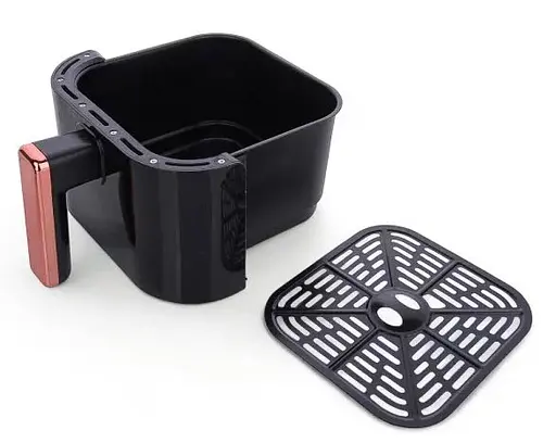 Аерофритюрниця безмасляна SuTai ST-606 6л 1000 Вт Чорна - фото 6