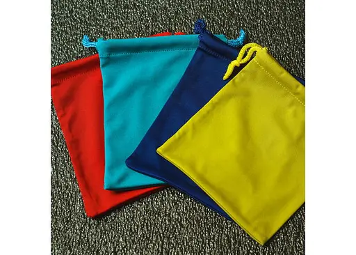 Комплект із 4-х мішечків YELLOWBOX 17х14 см до гри Пройдисвіти Кведлінбурга 4 кольори (ПК001-01) - фото 8