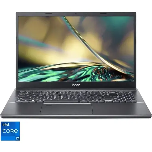 Ноутбук Acer Aspire 5 A515-57, Intel Core i7-12650H, 15.6inch FHD, 16GB RAM, 1TB SSD, DOS, серый
