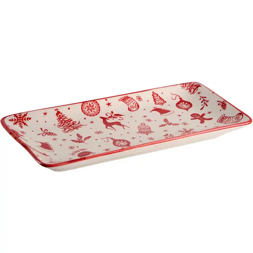 Блюдо Limited Edition NY XMas Mood прямоугольное 25.5х13 см (TRSC-GY5025-P25) - фото 2