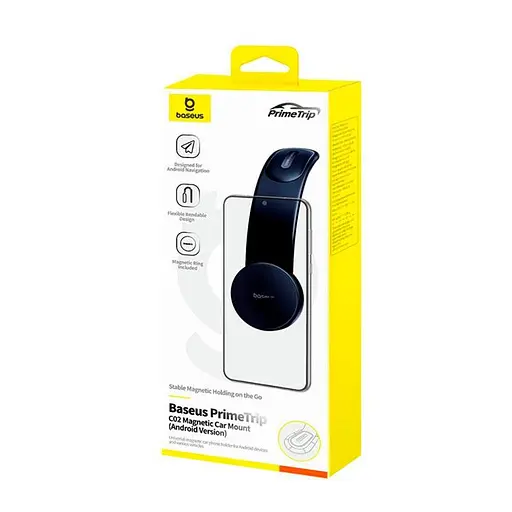 Держатель Baseus PrimeTrip Magnetic Car Mount Android Version Stick-on Type C02 - фото 2