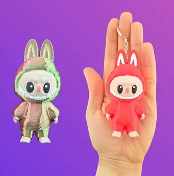 3D Игрушка Лабубу (Labubu), 10 см, PLA-пластик - фото 2