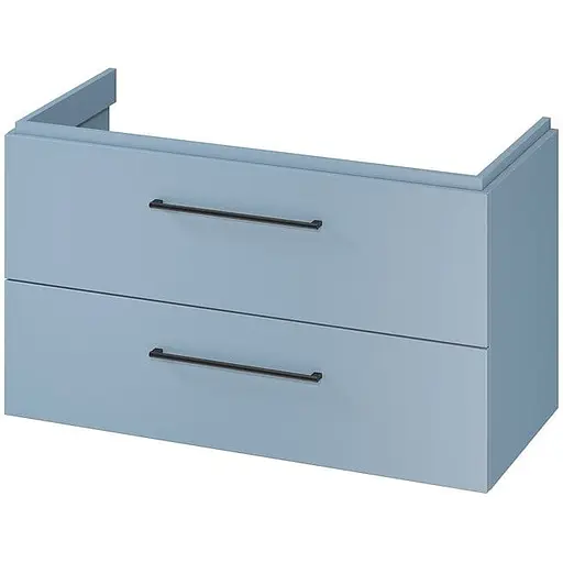 Тумба під умивальник Cersanit Larga 100 блакитна S932-077 - фото 1