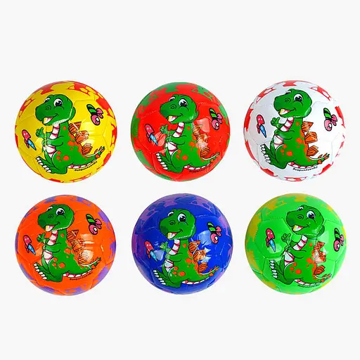 М’яч футбольний, 100 г, матеріал PVC, балон гумовий, розмір №2 (В асортименті) C62434 - фото 2