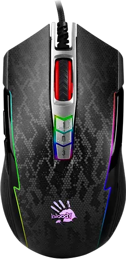 Миша A4Tech P93s Bloody RGB Black